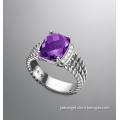 David Yurman 10x8mm Amethyst Ring